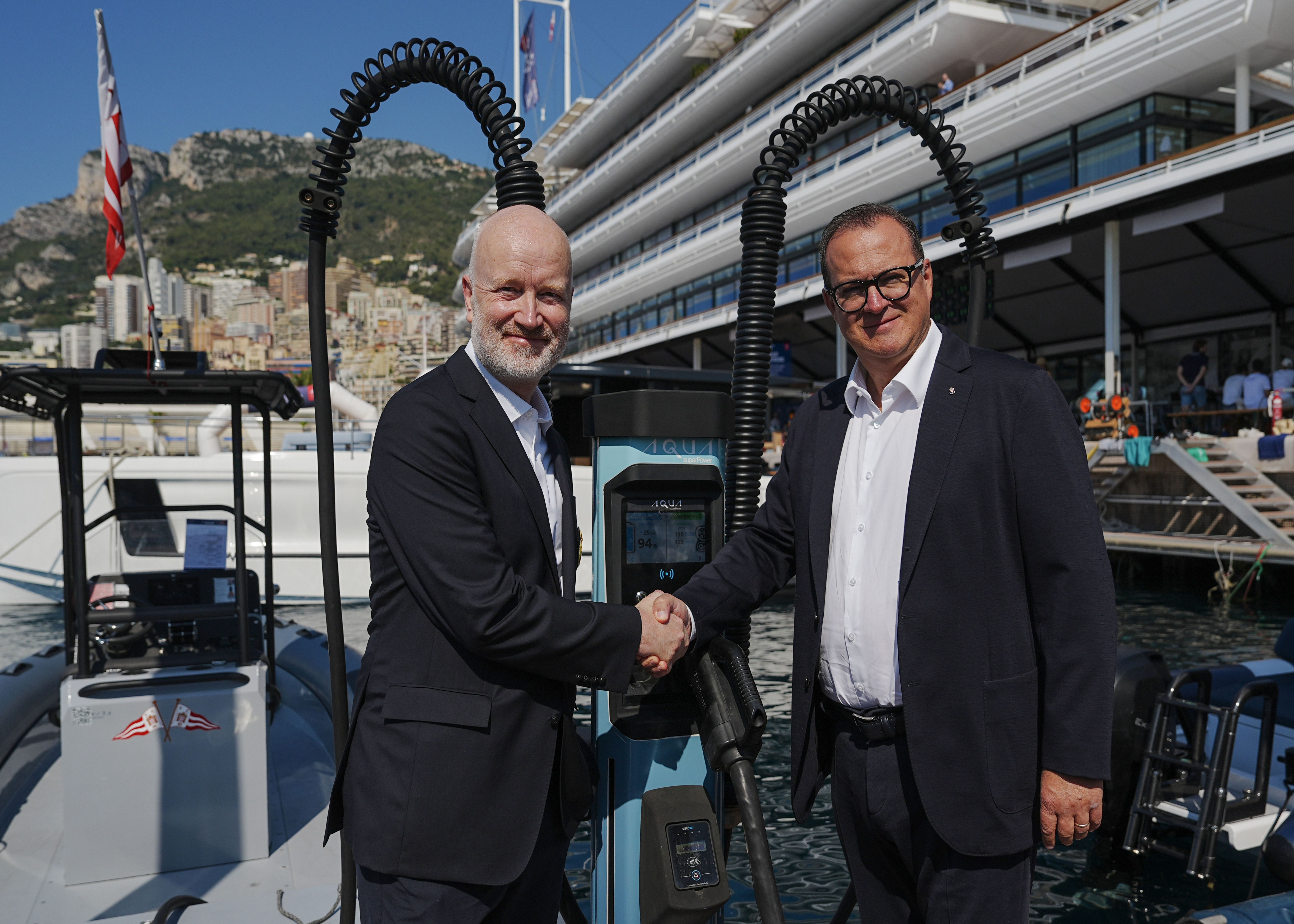 sa731p~l NatPower Marine, a NatPower Group company enabling the energy transition in the maritime sector, has signed a strategic agreement to acquire the Aqua superPower international charging network from ATV Power, a provider of marine electrification technologies and charging infrastructure.
